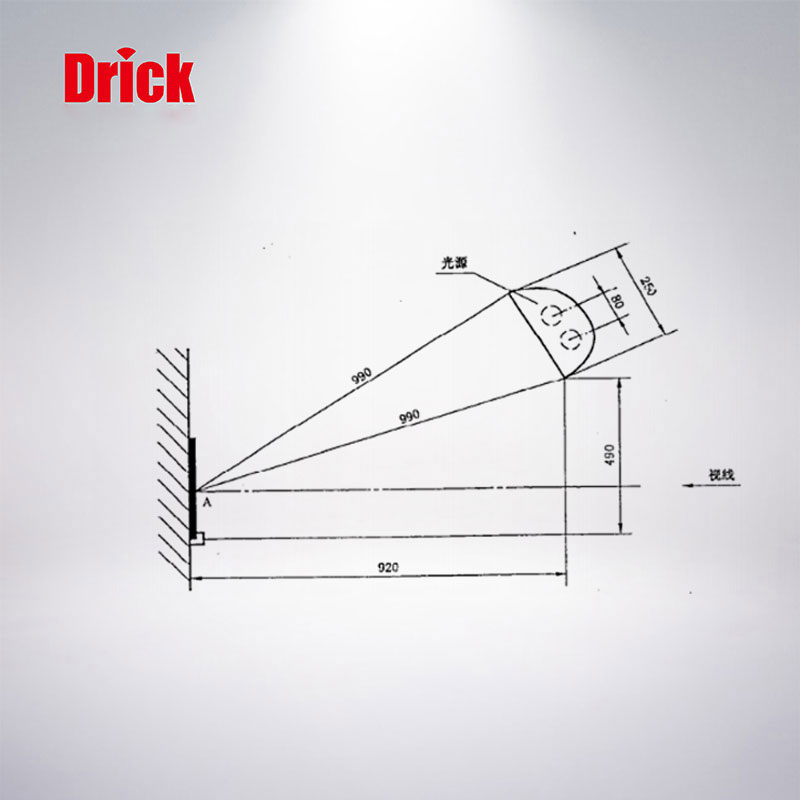 DRK908H纱线条干光源箱（黑板法）